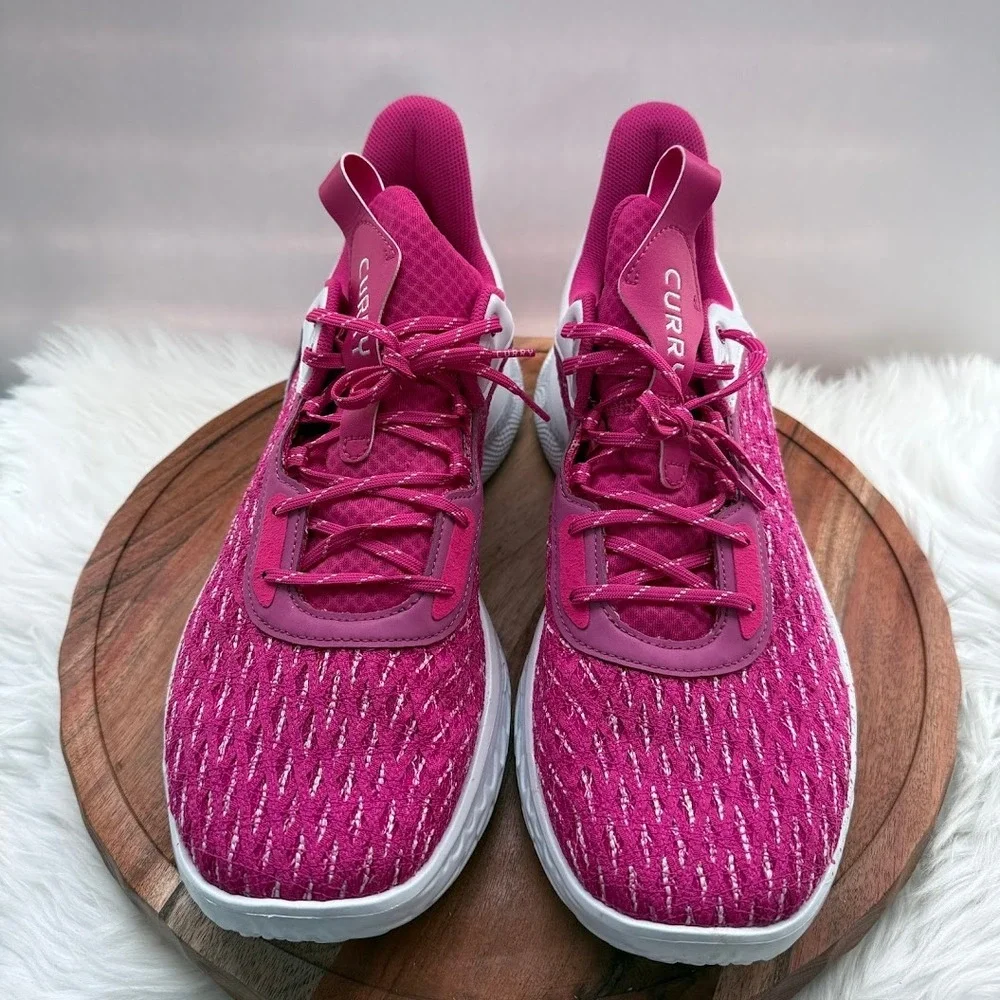 Under Armour Curry‎ 9 Tropical Pink /White -Basketball Shoes Men's Size 17 US